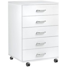 Mobile Filing Cabinet with 5