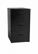 Black Steel Filing Cabinet 3