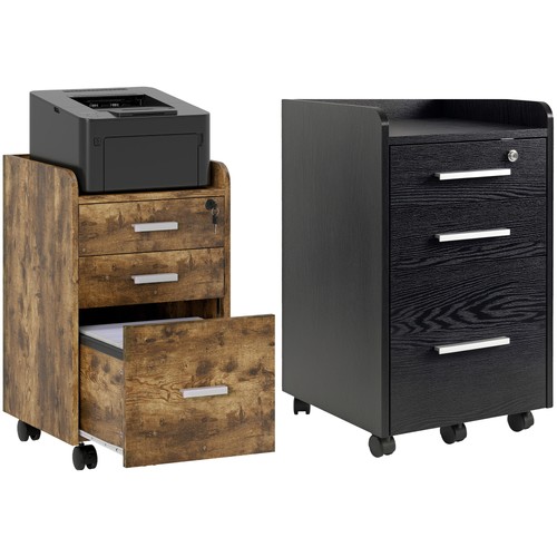 Homcom drawer mobile filing - 3,