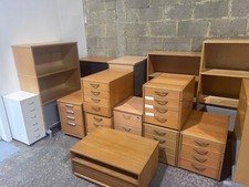 Filing Cabinet, Wooden Office