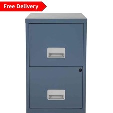 Lockable Metal A4 2-Drawer