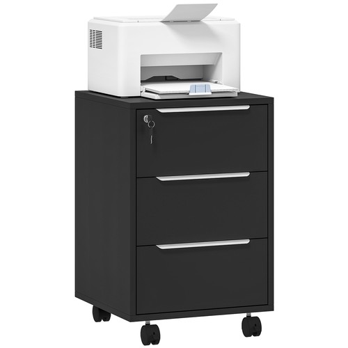 Homcom modern drawer locking - modern,