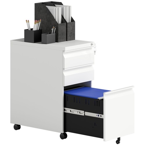 Vinsetto steel file cabinet - steel,