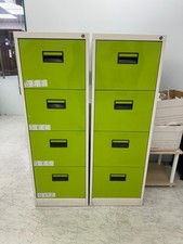 Green Filing Cabinets (4
