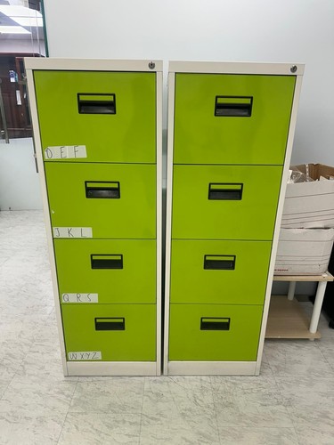 Green filing cabinets 4 - green,