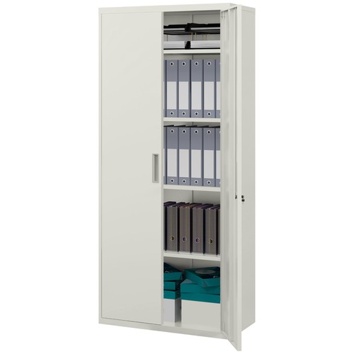 Homcom lockable metal cabinet - homcom,
