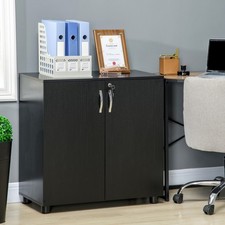 2-Tier Locking Filing Cabinet