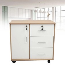 3 Drawer Mobile File Cabinet