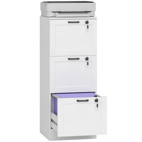 Homcom drawer file cabinet - homcom,