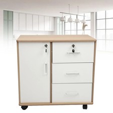 3 Drawer Mobile File Cabinet
