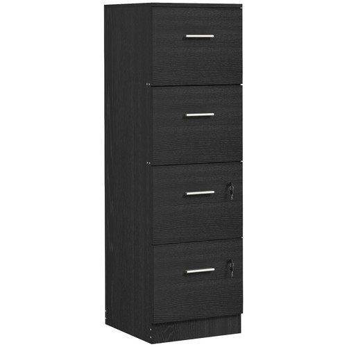 Homcom drawer file cabinet - 4,