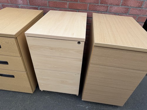 Small filing cabinets - 3, used