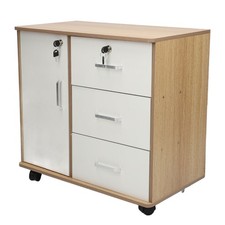 3 Drawer Mobile File Cabinet