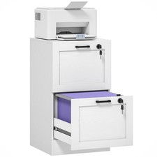 HOMCOM 2-Drawer File Cabinet